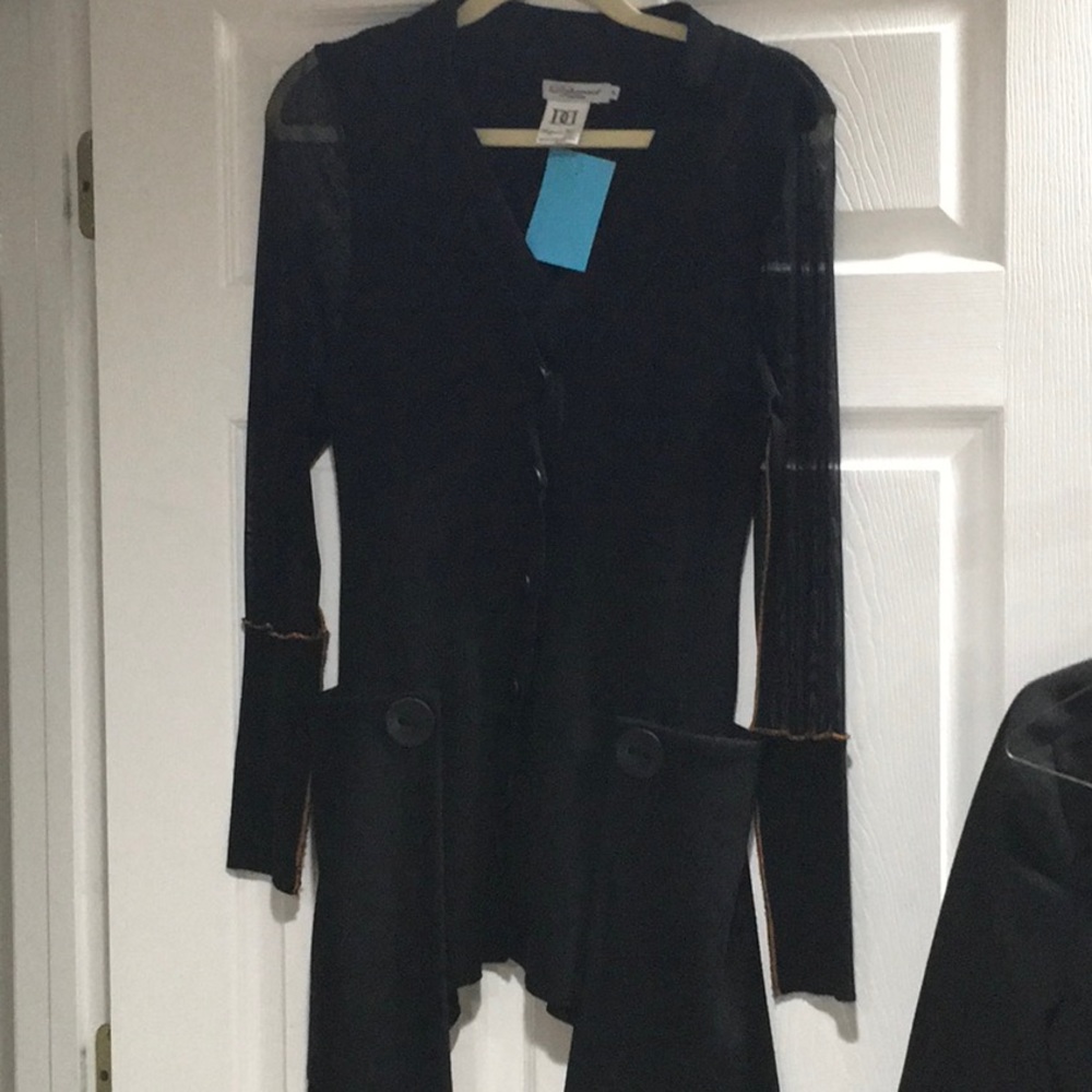Gorgeous button down sweater Design in France. Dzhavael couture.
